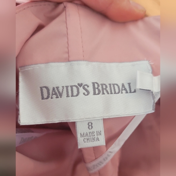 Pink Bridesmaid Dress - Picture 3 of 3